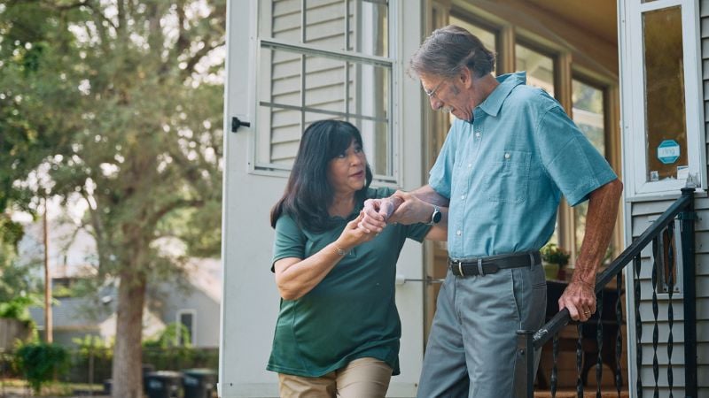 Home Instead caregiver in Anaheim, California