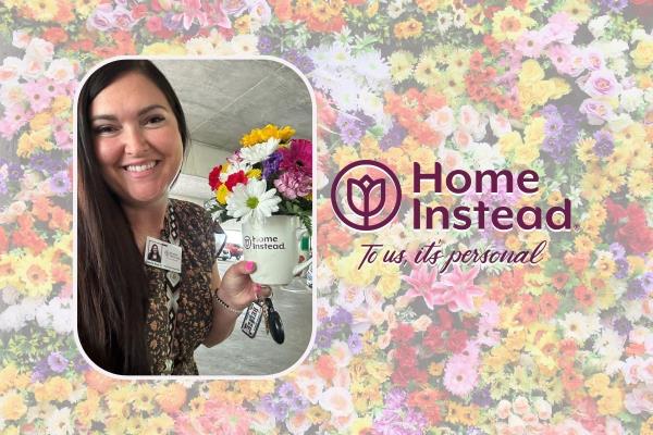 Home Instead Delivers Flowers and Comfort to Clients in the Hospital