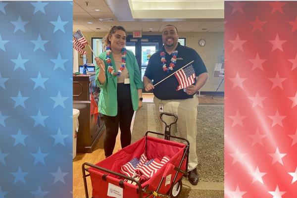 Home Instead Celebrates Independence Day with Seniors in Newport News, VA