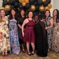smiling group of ladies