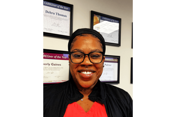 May 2024 Care Pro of the Month Shanelle Childs