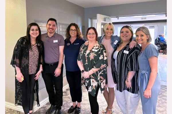 Home Instead Co-Hosts Happy Hour at Oxford Villa Senior Apartments