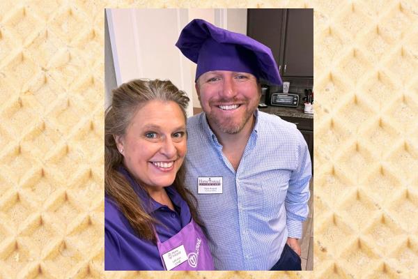 Home Instead Serves Up Thanks and Waffles at Enhabit Home Health