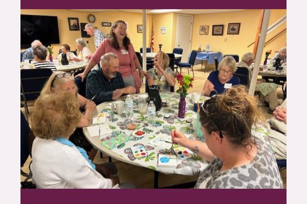 Seniors Create Colorful Memories at Home Instead's Senior Day Program