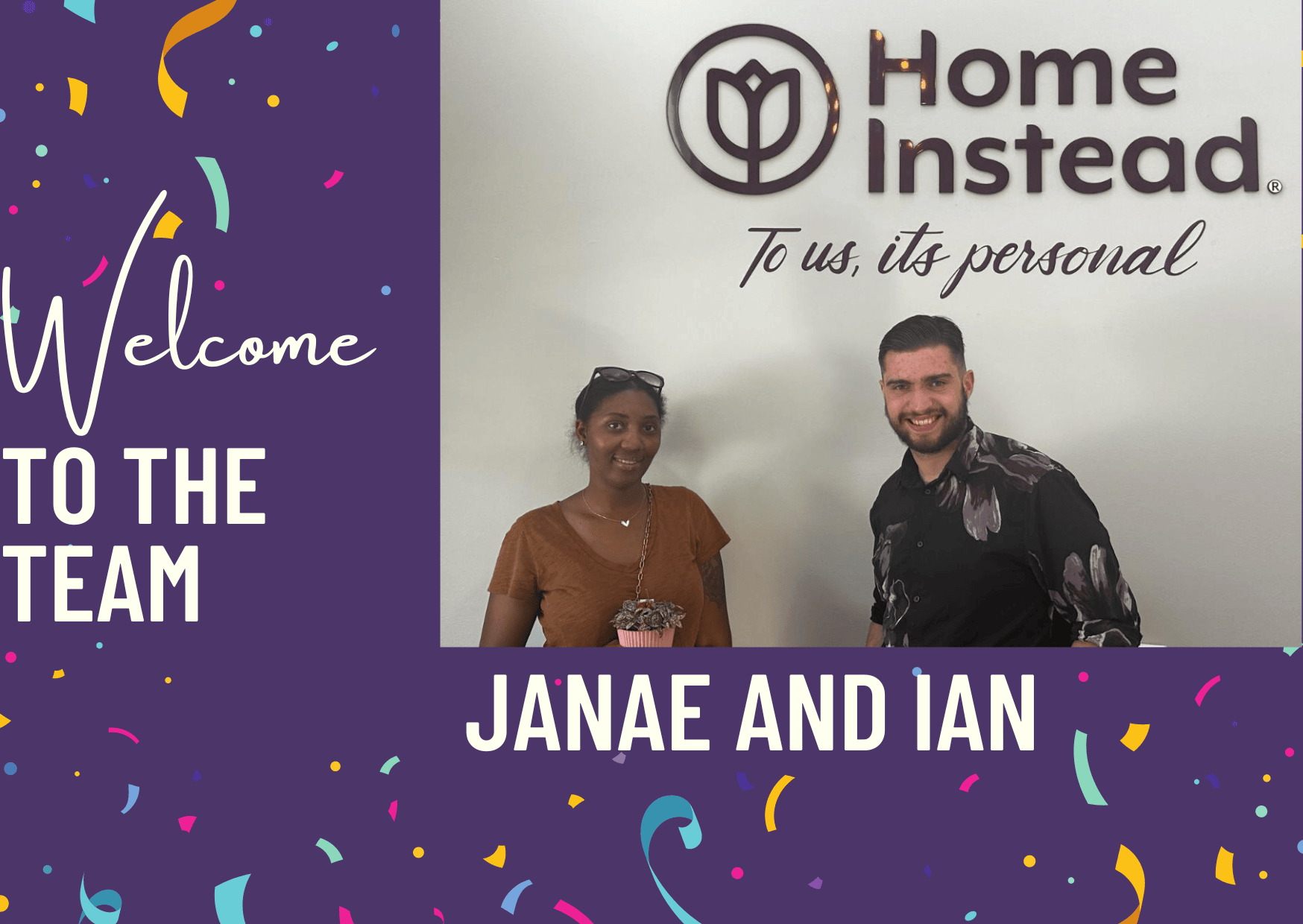 New Home Instead Care Pros Janea and Ian