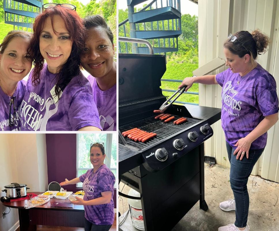 Hot Dog Friday at Home Instead of Gastonia, NC! collage