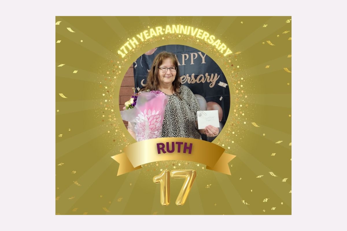 Home Instead Celebrates 17 Amazing Years with Ruth!